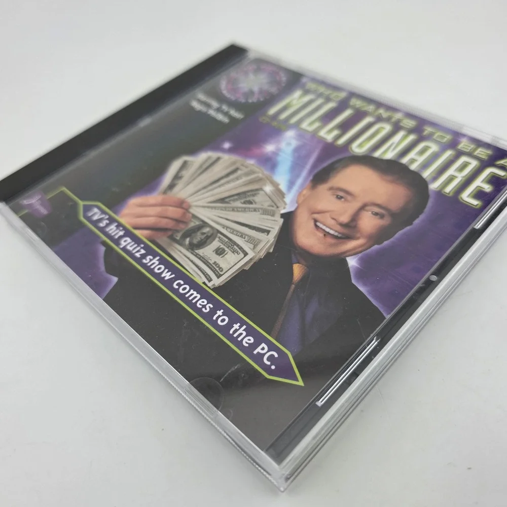 Who Wants To Be A Millionaire PC CD-ROM Buena Vista Game Regis Philbin EXCELLENT